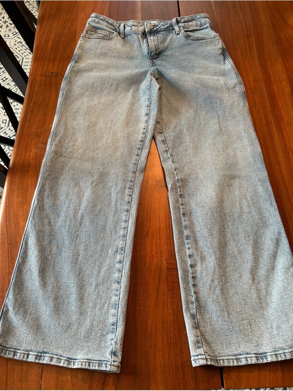 SO Light Blue Wide-Leg Denim Jeans size 13/31